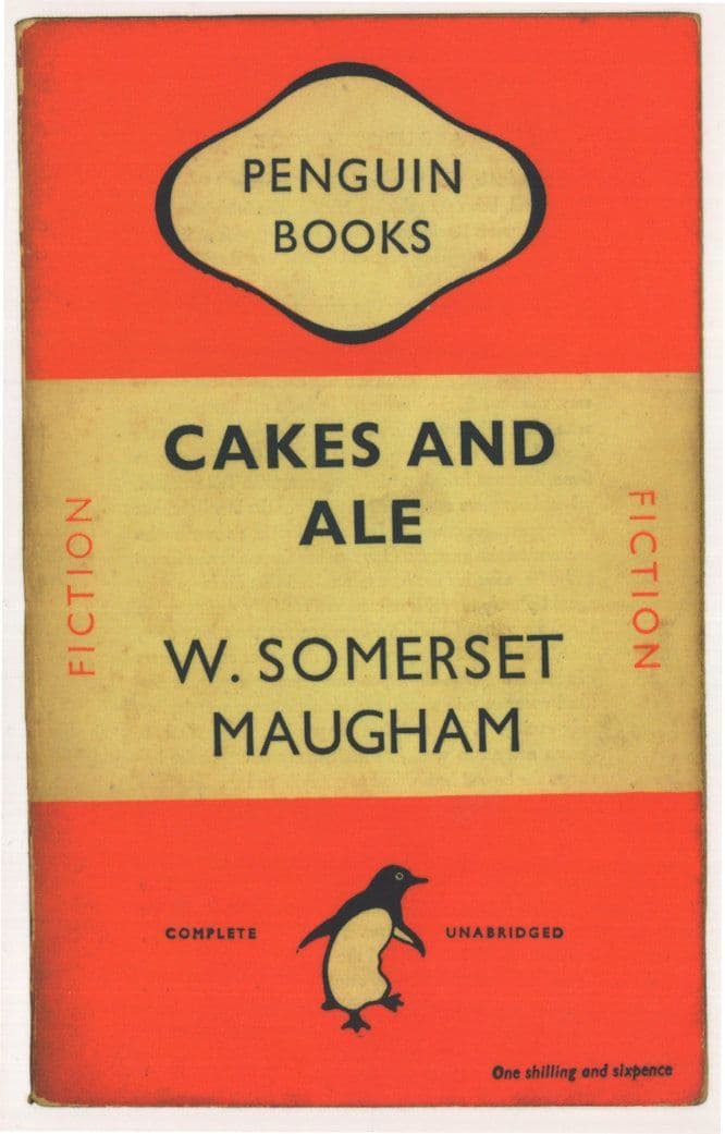 Cakes & Ale W Somerset Maugham 1948 Book Postcard