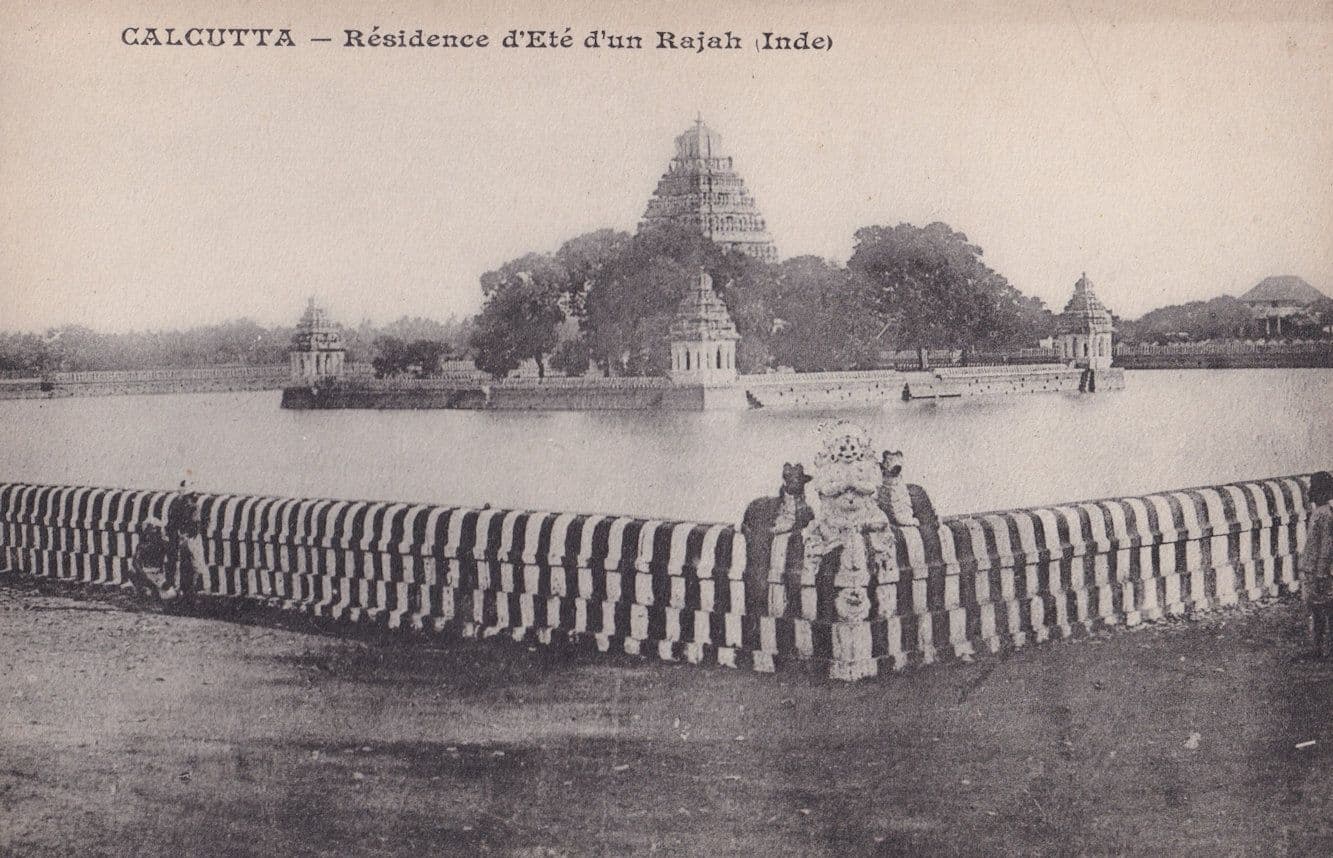 Calcutta Residence d'Ete d'un Rajah Antique Postcard
