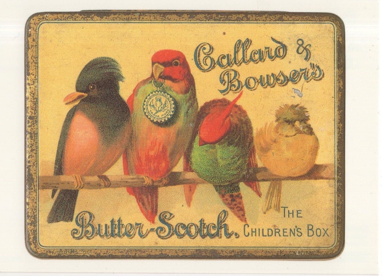 Callard & Bowsers Butter Scotch Confectionary Duck Advertising Postcard