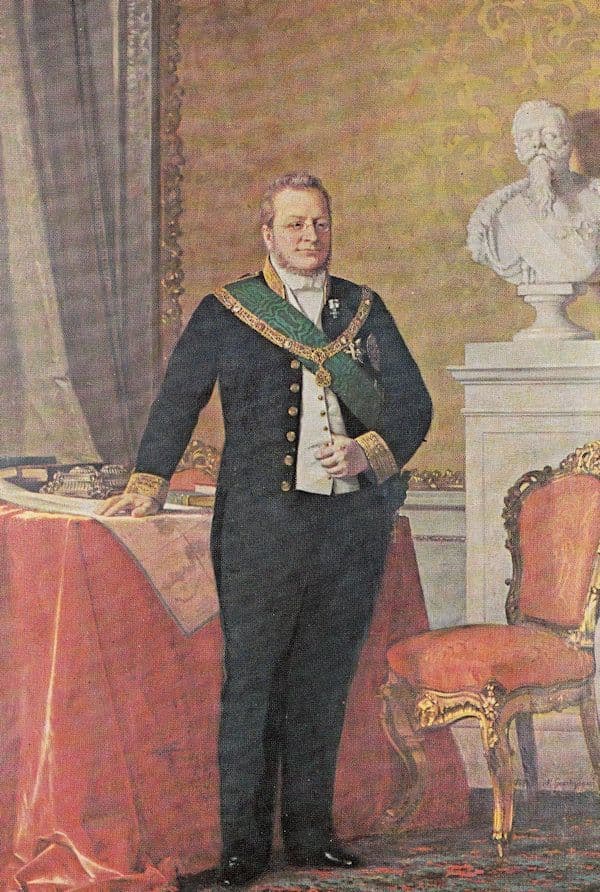 Camillo Cavour Painting Museo Nazionale Del Risorgimento Postcard