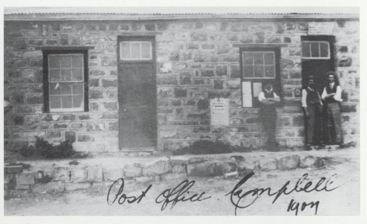 Campbell South Africa Kimberley Post Office Rare Postcard