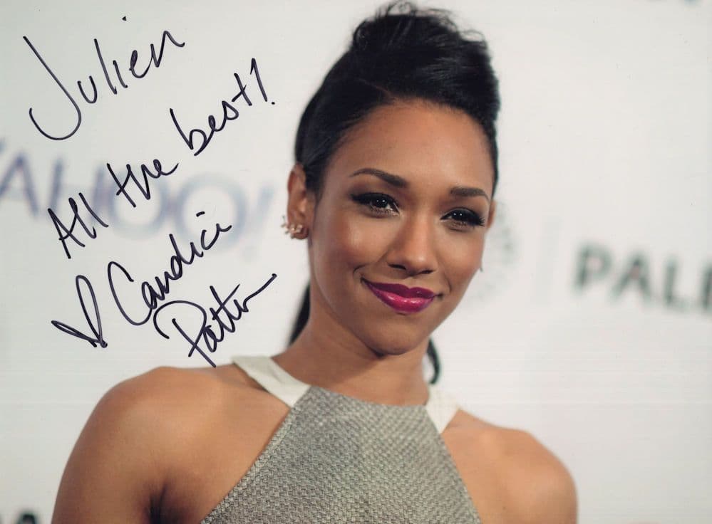 Candice Patton of Marvel The Flash Stunning Large Hand Signed 10x8 Photo