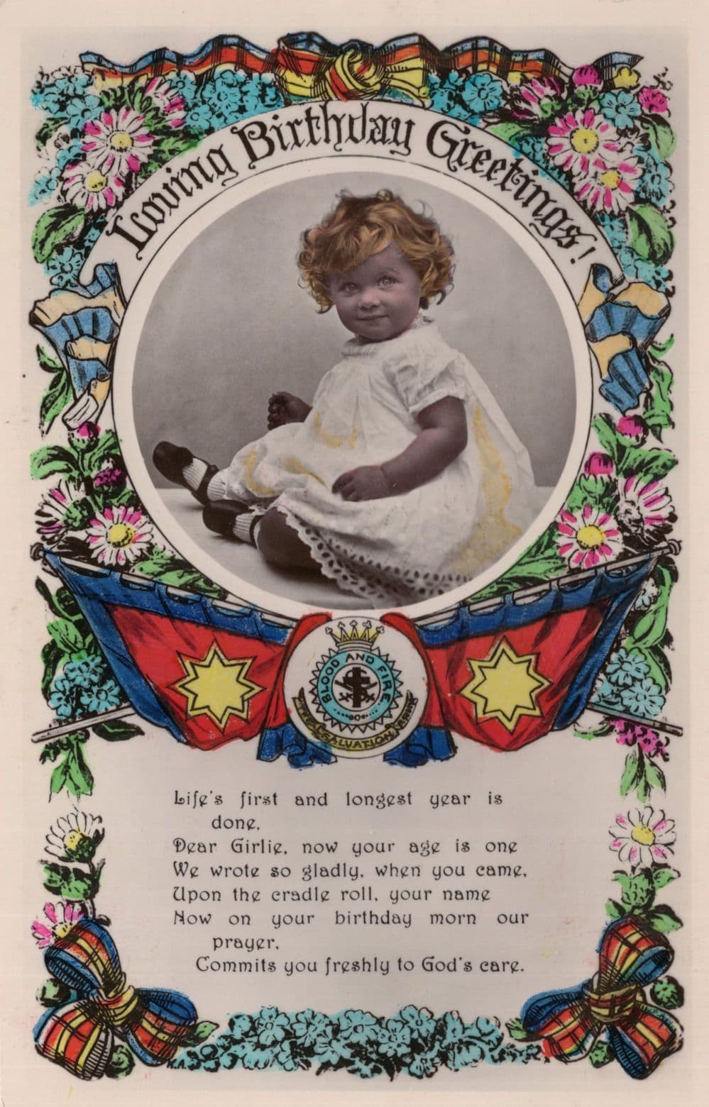 Canning Town Salvation Army Blood & Fire Real Photo Rare Old Postcard