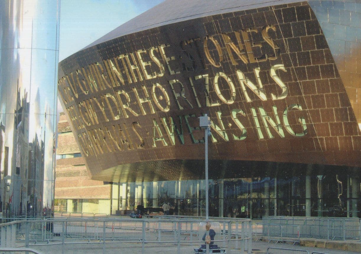 Canolfan Millenium Centre In These Stones Horizons Song Welsh Postcard