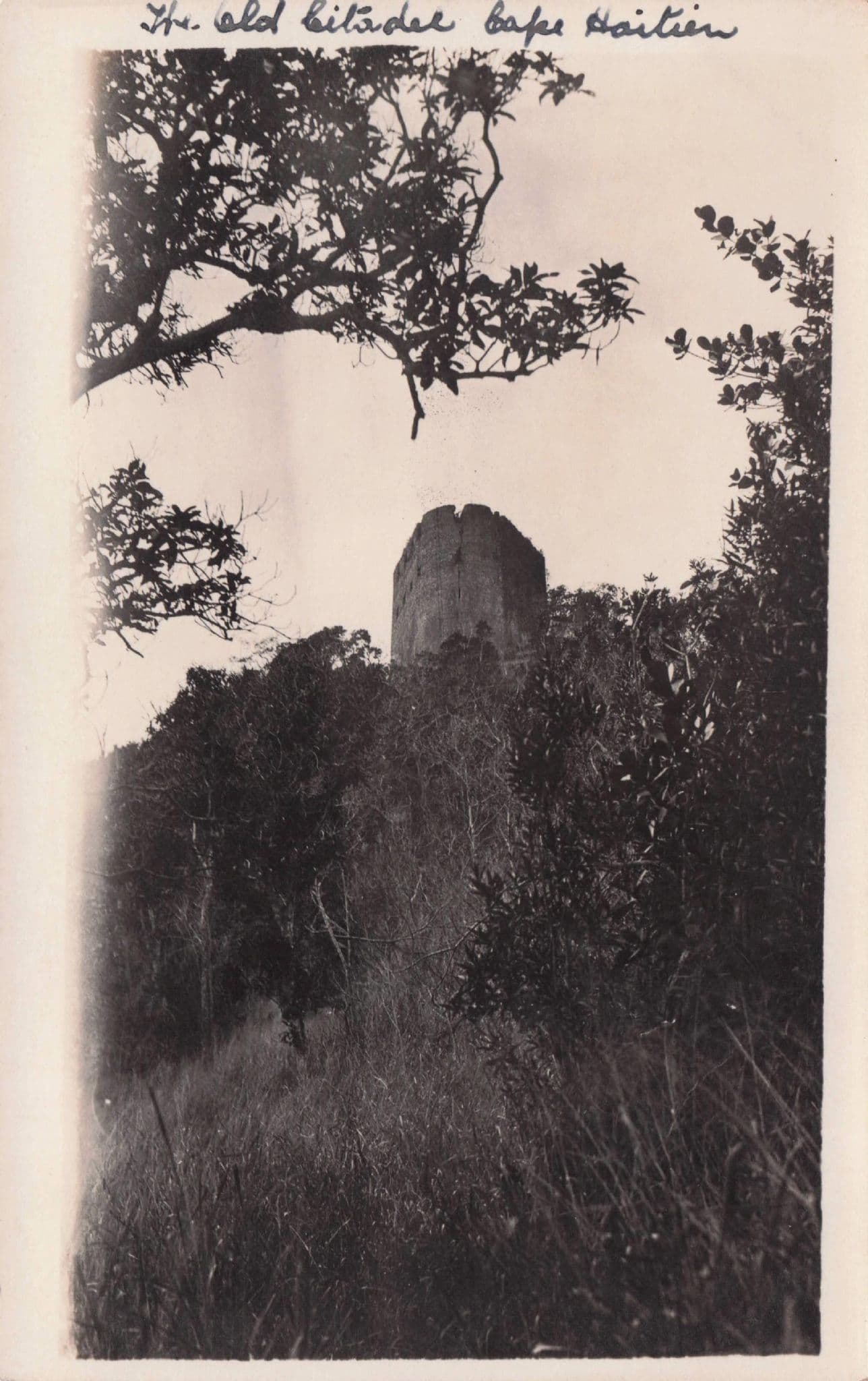 Cape Haitien Citadel Haiti Antique Postcard