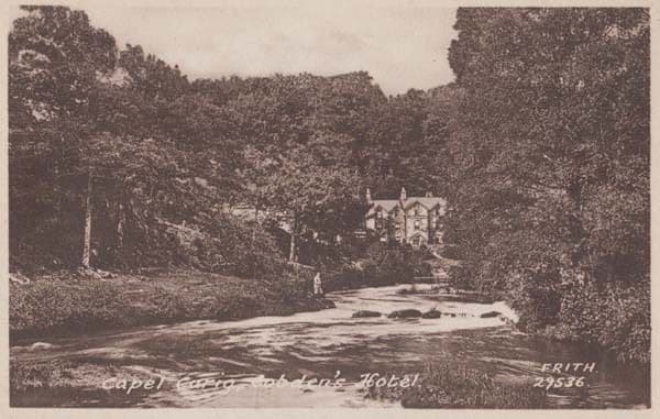 Capel Curig Wales Cobdens Hotel Frith 29536 Mint Old Postcard
