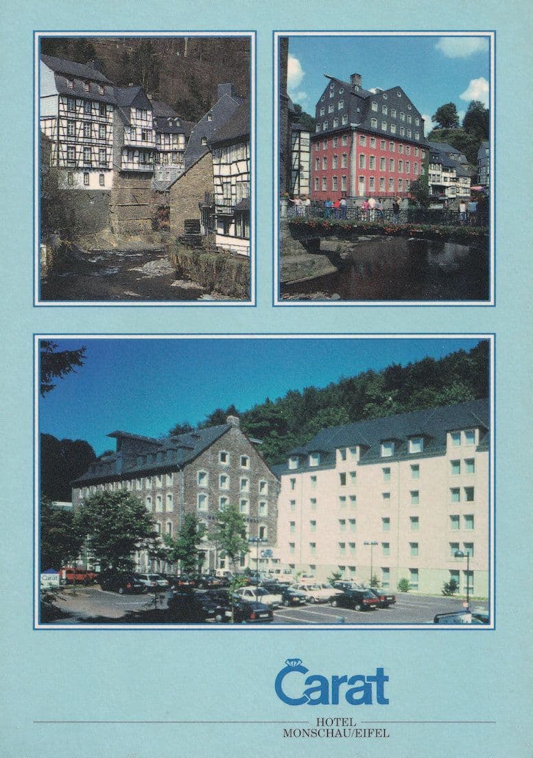 Carat Hotel Monschau French Postcard