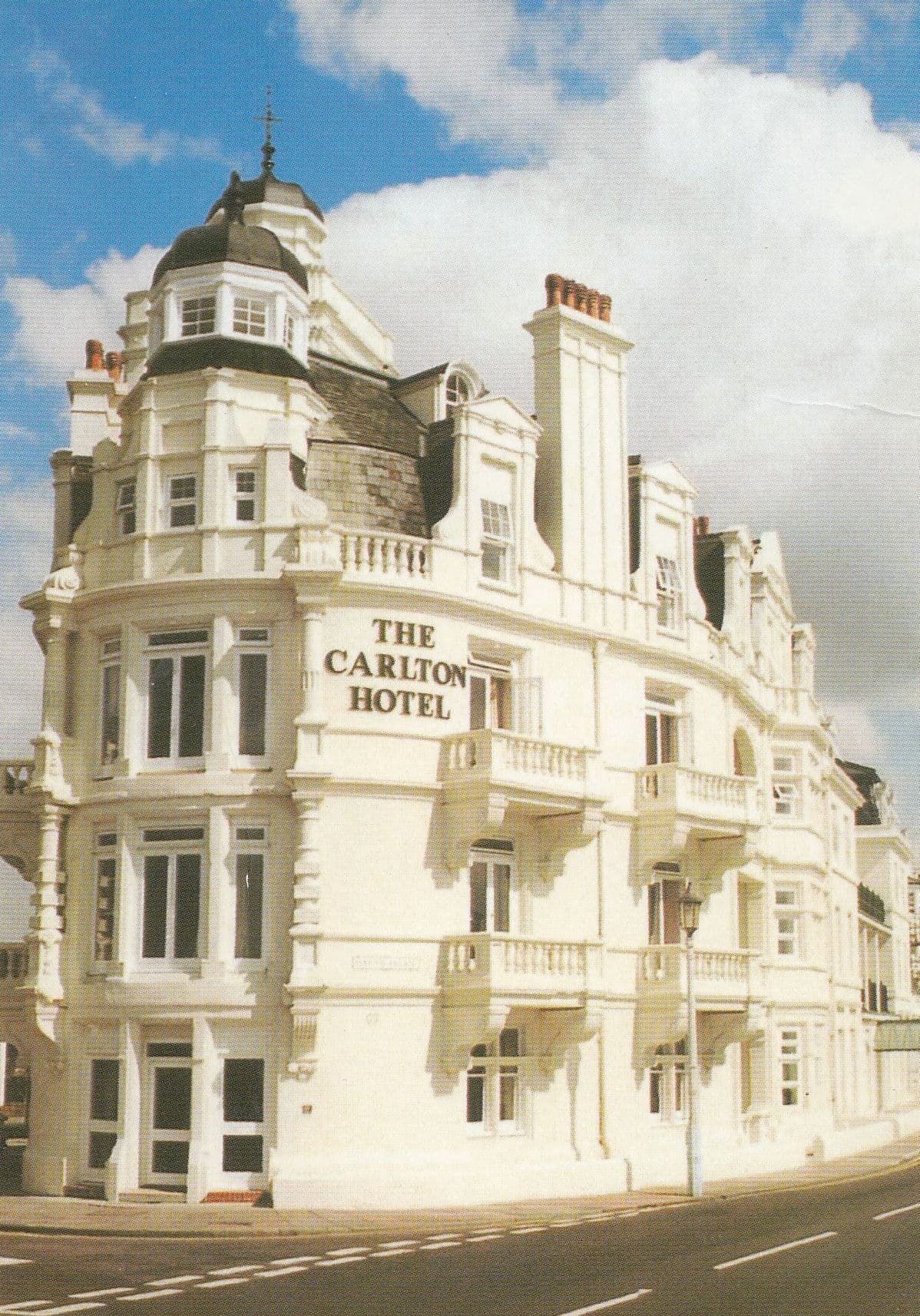 Carlton Hotel Eastbourne Postcard