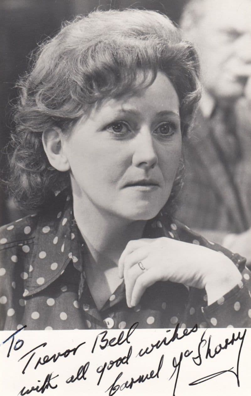 Carmel McSharry Z-Cars Beryls Lot Hand Signed Cast Card Photo
