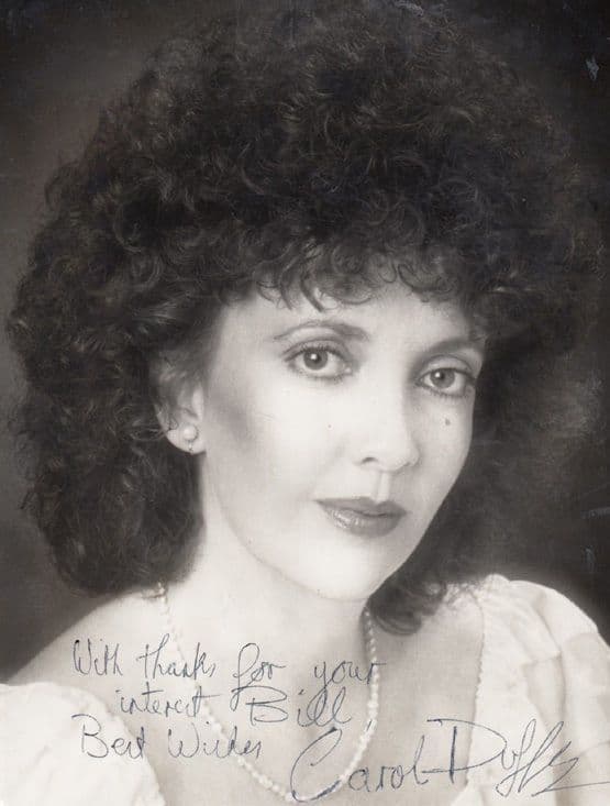 Carol Duffy Aspects Of Love No Good Maxine Screen Two Hand Signed Photo