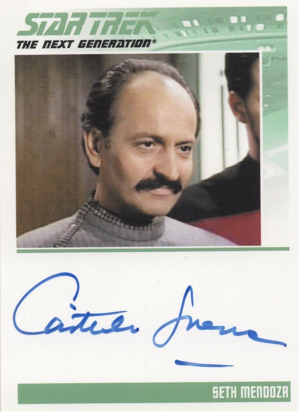 Castulo Guerra Star Trek Hand Signed Photo Autograph Card