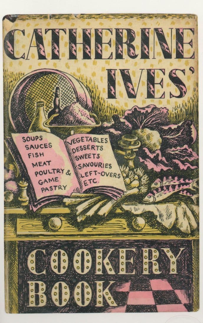 Catherine Ives Cookery 1951 Book Postcard