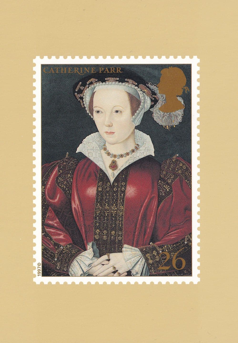 Catherine Parr Henry VIII Wife Limited Edition Postcard