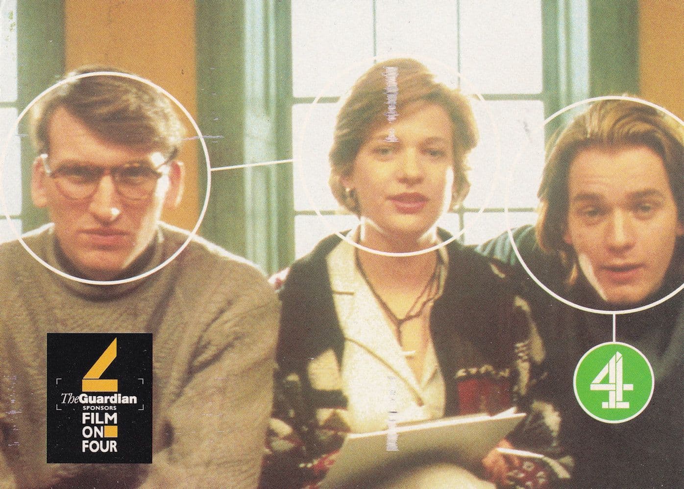 Channel Film On 4 Debut of SHALLOW GRAVE Advertising Postcard