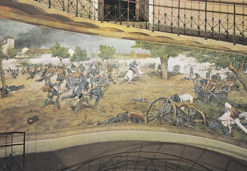 Charge Of Golto 1848 Battle Of Solferino Napoleon Painting Postcard