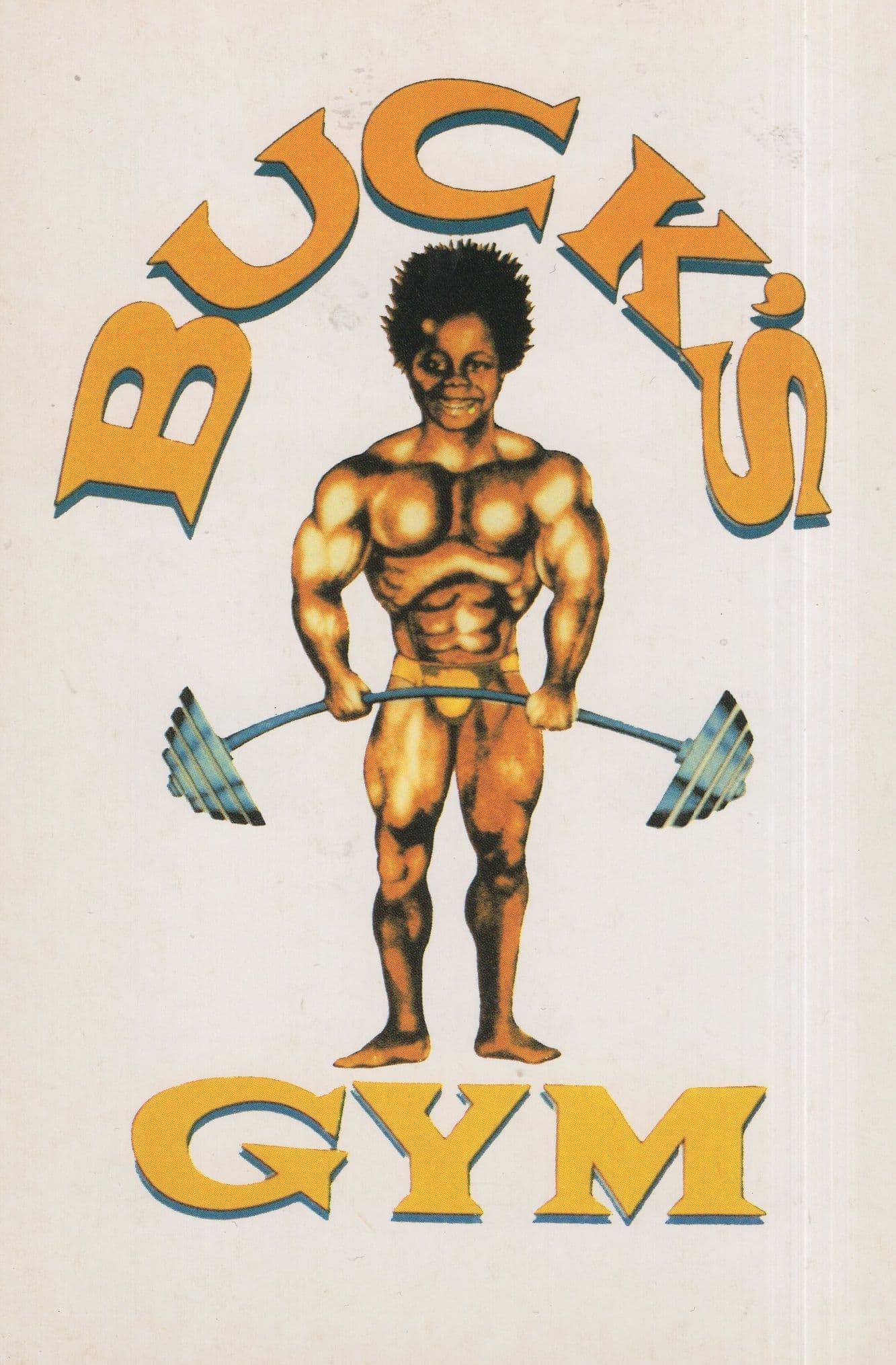Charles Atlas American Gym Boy Bodybuilder USA Comic Buckwheat Postcard