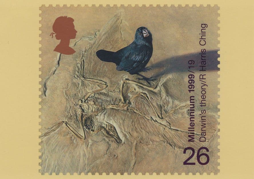 Charles Darwin's Theory Limited Edition Postcard