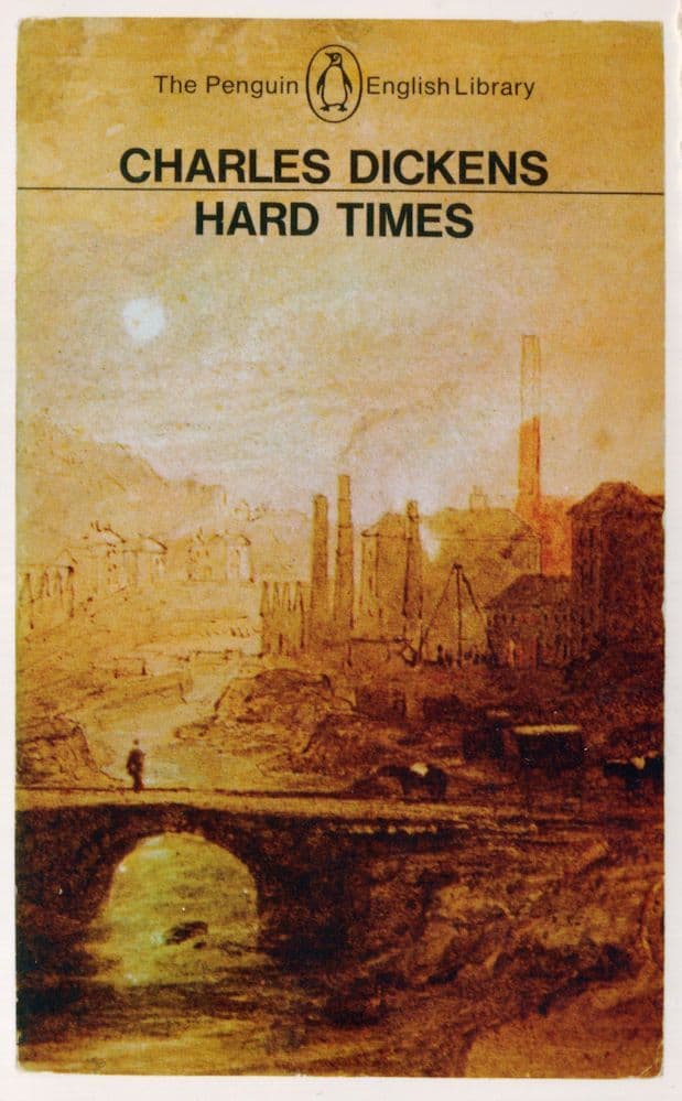 Charles Dickens Hard Times 1969 Book Postcard