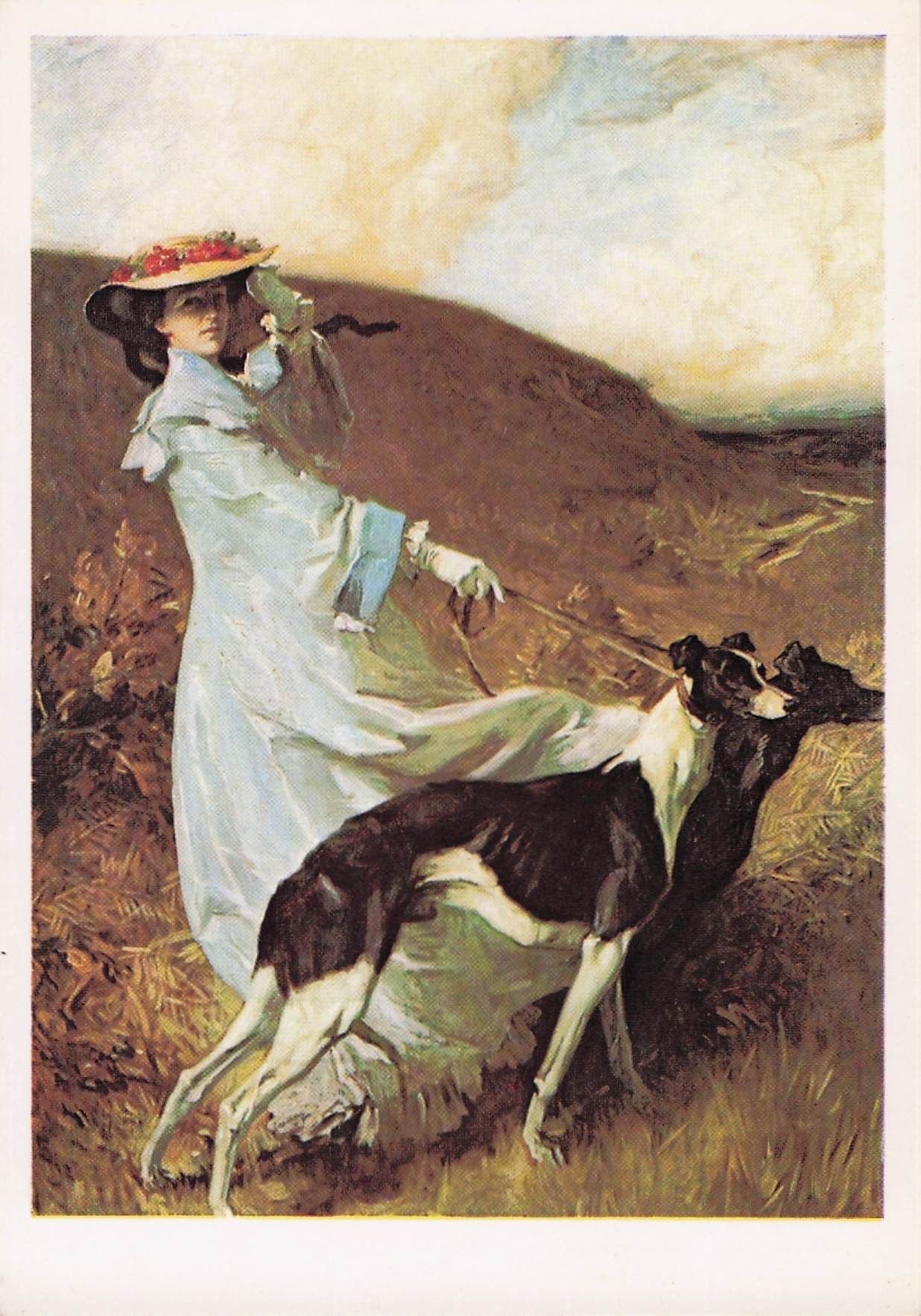 Charles Wellington Furse Diane Of The Uplands Painting Postcard