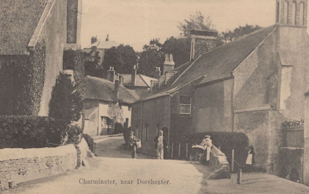 Charminster Dorchester Dorset Old Postcard