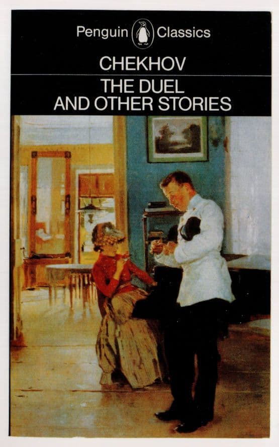 Chekhov The Duel & Other Stories 1984 Book Postcard