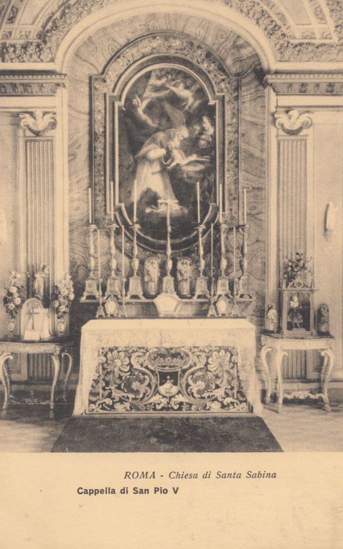 Chiesa Church of Saint Santa Sabina Rome Italy Religious Postcard
