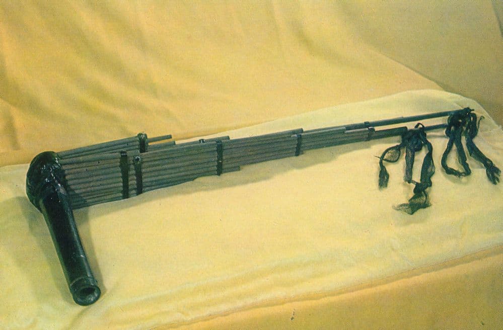 Chinese Antique Yu Pipes Changsha Mawangdui Han Dynasty Postcard
