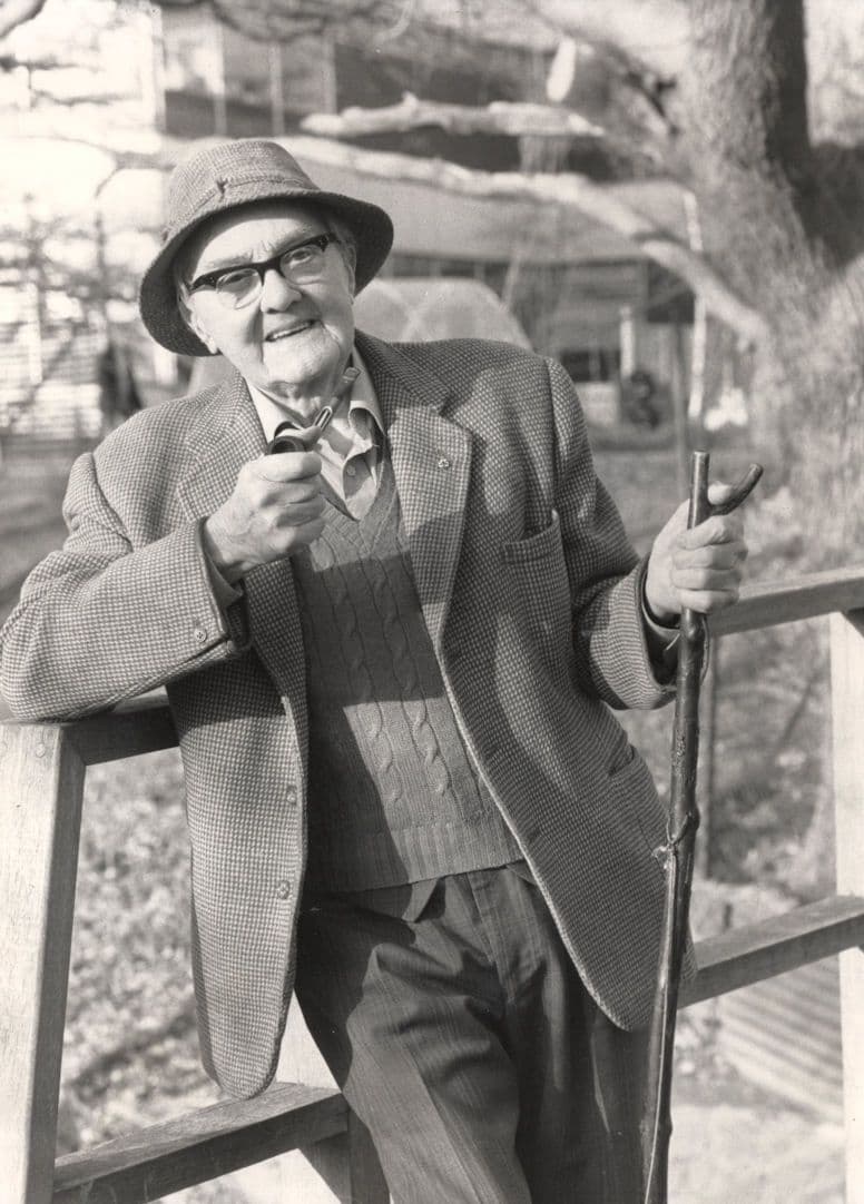 Chris Gittins as Walter Gabriel in BBC Radio The Archers 1984 Press Photo