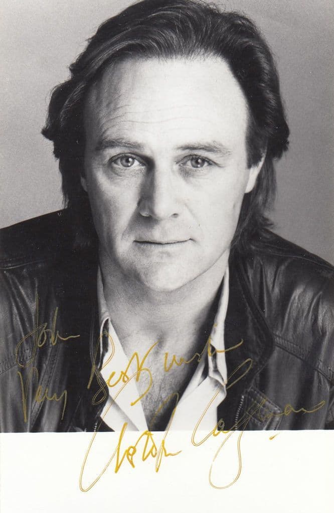 Christopher Cazanove Hand Signed Photo