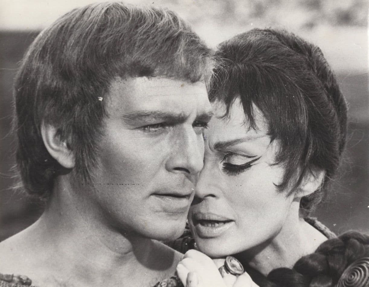 Christopher Plummer Lilli Palmer Shakespeare Oedipus Film Press Photo