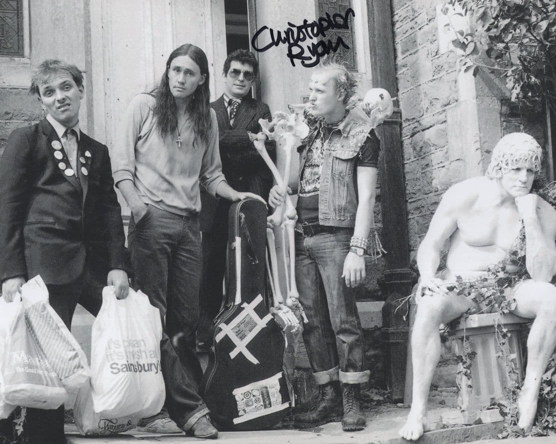 Christopher Ryan In The Young Ones 10x8 Large Hand Signed Photo
