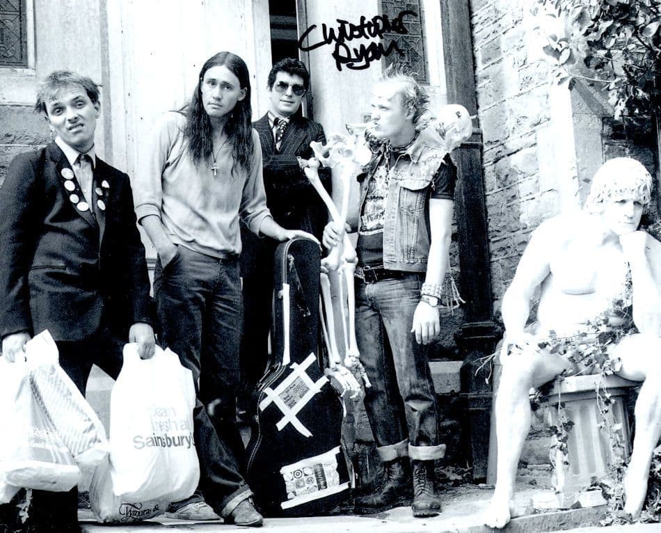 Christopher Ryan in The Young Ones Large 10x8 Hand Signed Photo
