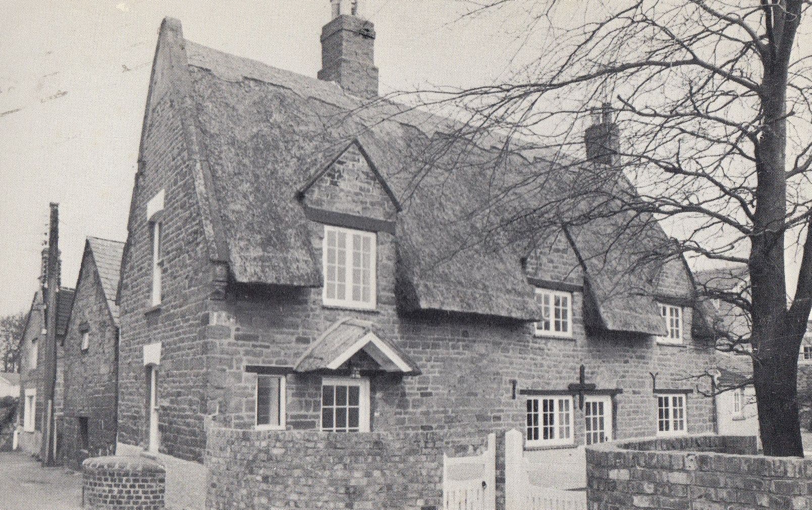 Church Street Nether Heyford Northampton Postcard
