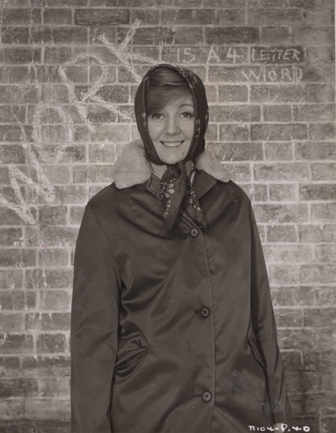 Cilla Black Raincoat Work Is A Four Letter Word Film Release 1967 Press Photo