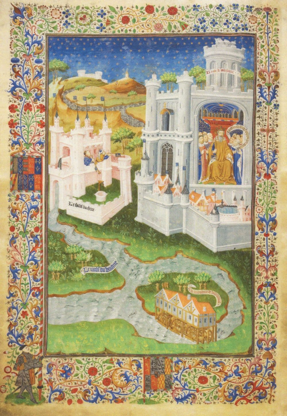 City Of Babylon Talbot Shrewsbury 1445 Book Manuscript Postcard