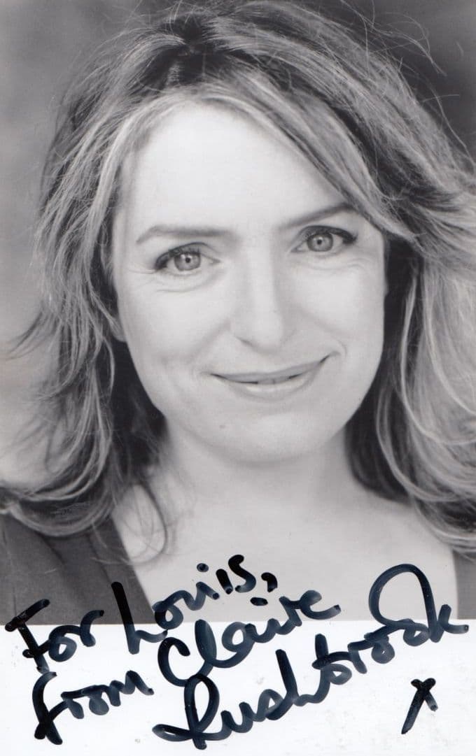 Claire Rushbrook Whitechapel Atlantis My Mad Fat Diary TV Show Hand Signed Photo