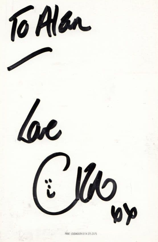 Clare Ashford Liberty Radio DJ Vintage Hand Signed Publicity Cast Card Photo
