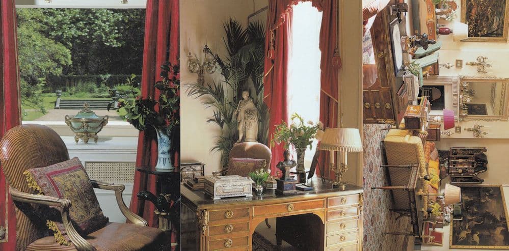 Clarence House The Garden Room 3x Postcard s