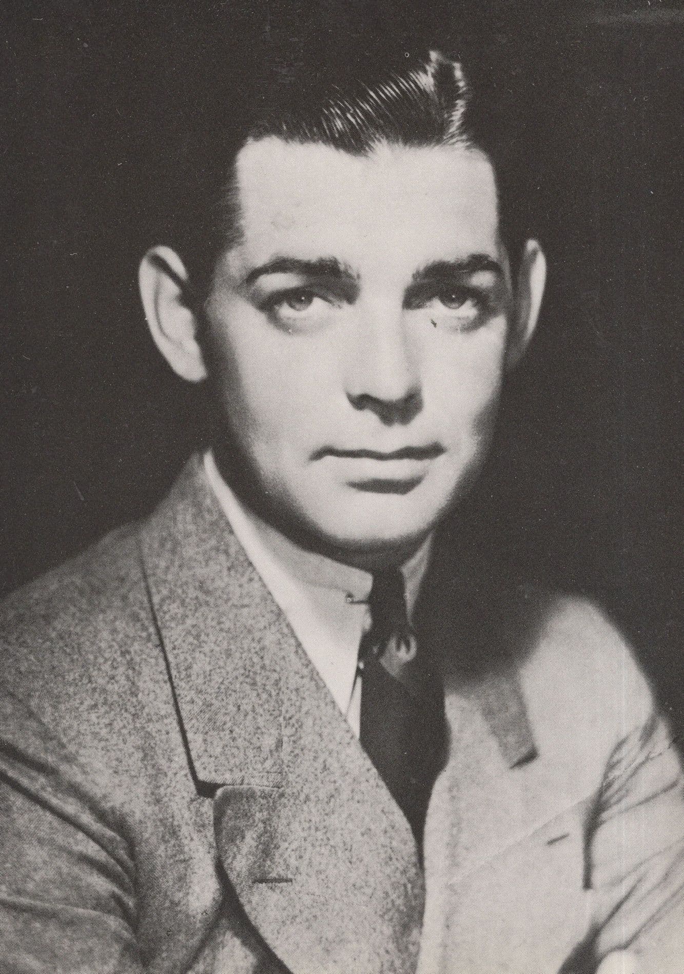 Clark Gable Stars Of The Silver Screen BBC Film Photo Postcard