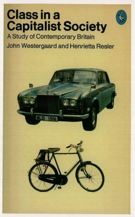 Class In A Capitalist Society John Westergaard 1980 Book Postcard