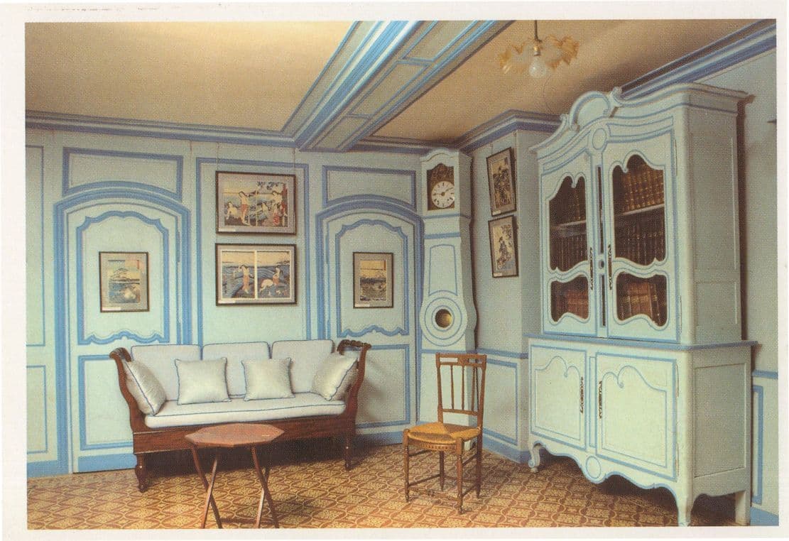 Claude Monet Foundation The Small Reading Room Giverny Postcard