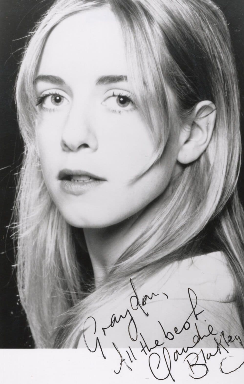 Claudia Blakeley Cynthia of John Lennon Last Rise To Candleford Hand Signed Photo
