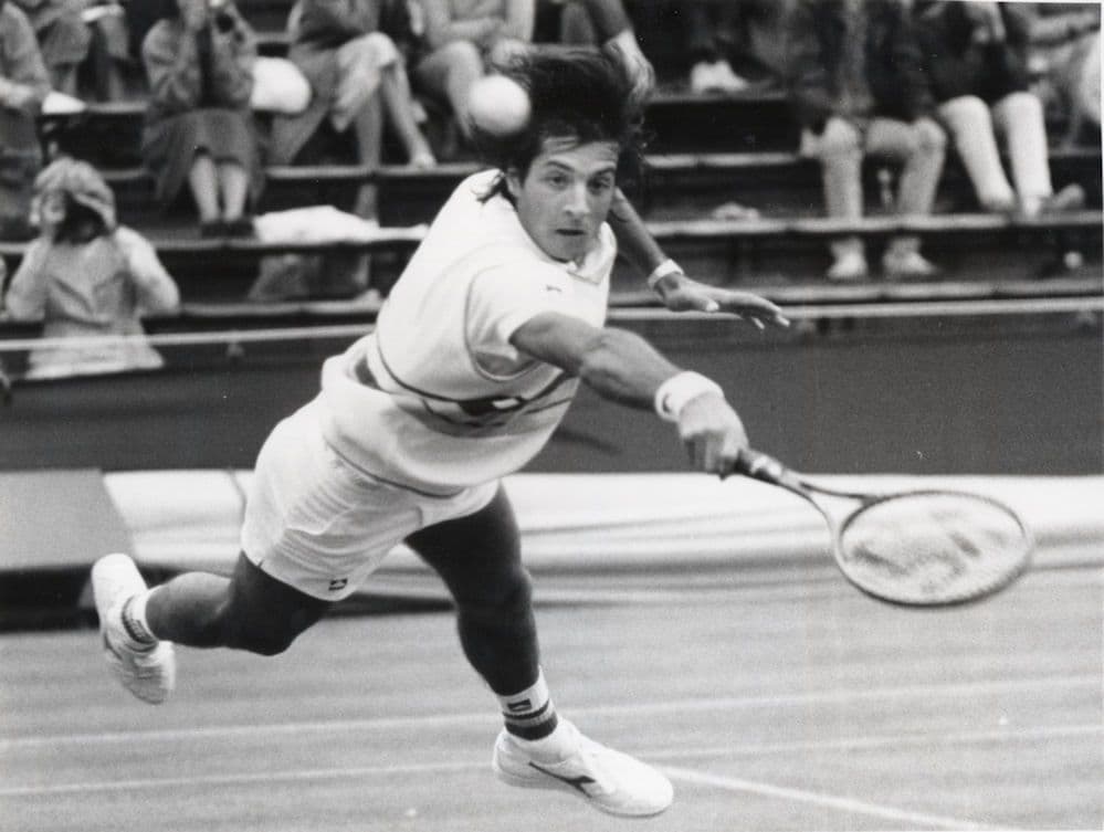 Claudio Panatta Italian Tennis French 1985 Open Championship 8x6 Press Photo