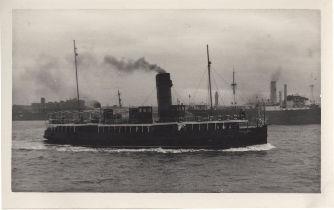 Claughton Ship Vintage Rare Photo