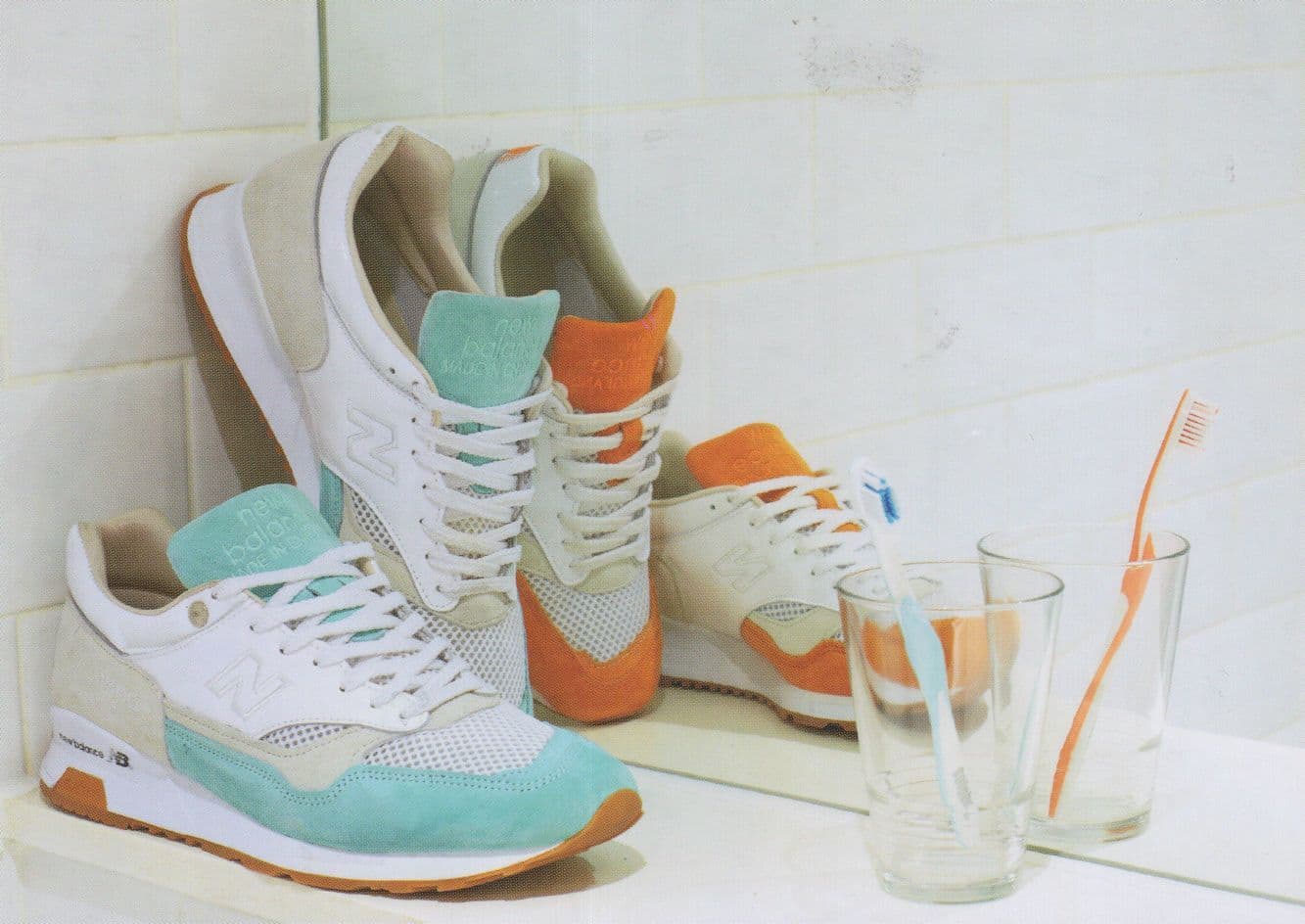 Cleaning Teeth 2007 So Clean Trainers Shoes By Toothbrush Glass Postcard