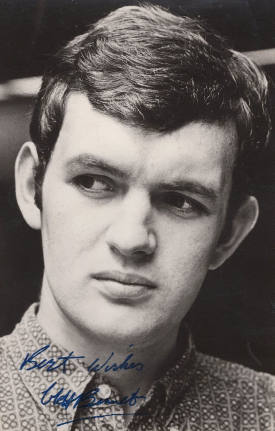 Cliff Bennett Pop Singer Hand Signed 1960s Publicity Photo