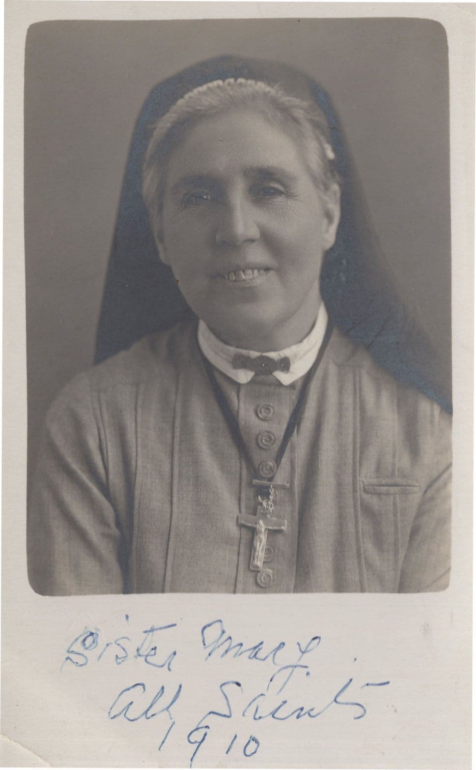 Clifton All Saints Bristol Sister Mary in 1910 Religious Old Postcard