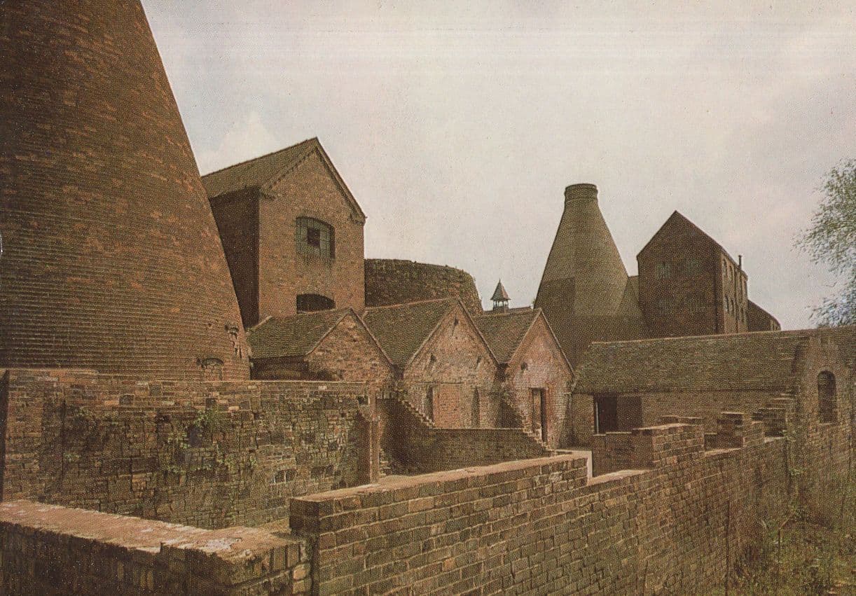 Coalport China Works Shropshire Kilns Ironbridge Museum Postcard