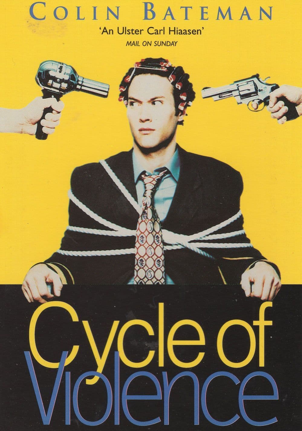 Colin Bateman Cycle Of Violence 30 Steps Advertising Book Postcard