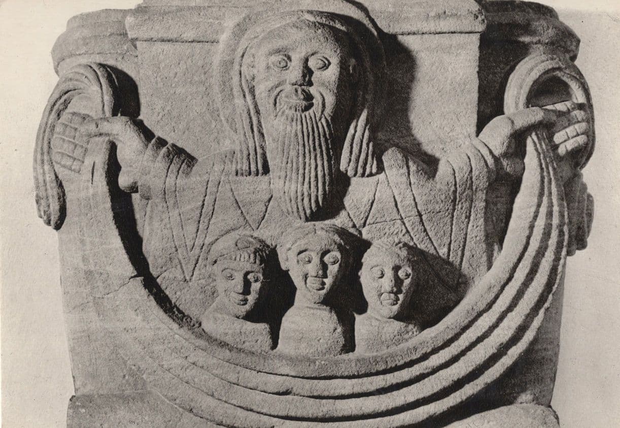Colmar Musee D'Unterlinden Console 1150 Sculpture RPC Postcard